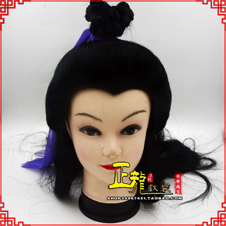 尚义小生头套董永头套古装假发青年头套