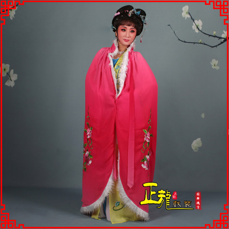 尚义小花旦绣花斗篷 花旦披风