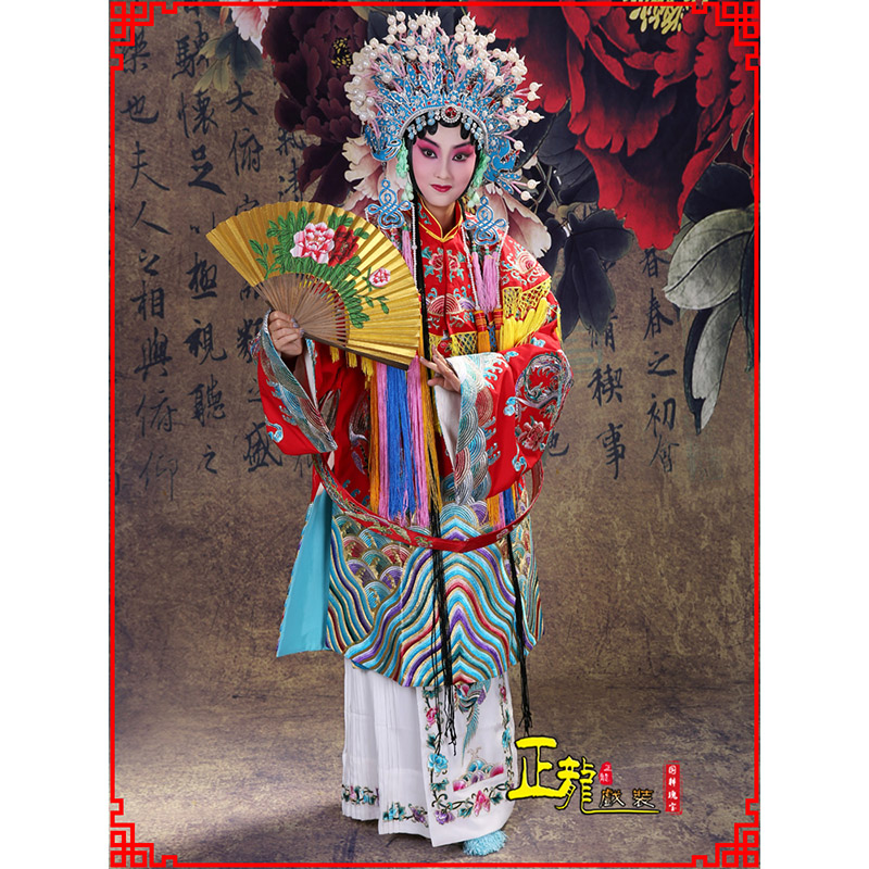 尚义凤袍杨贵妃贵妃醉酒 软绉团凤女蟒