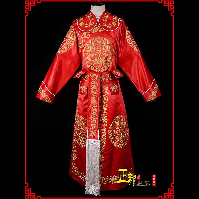 尚义武生戏服戏曲打衣箭蟒