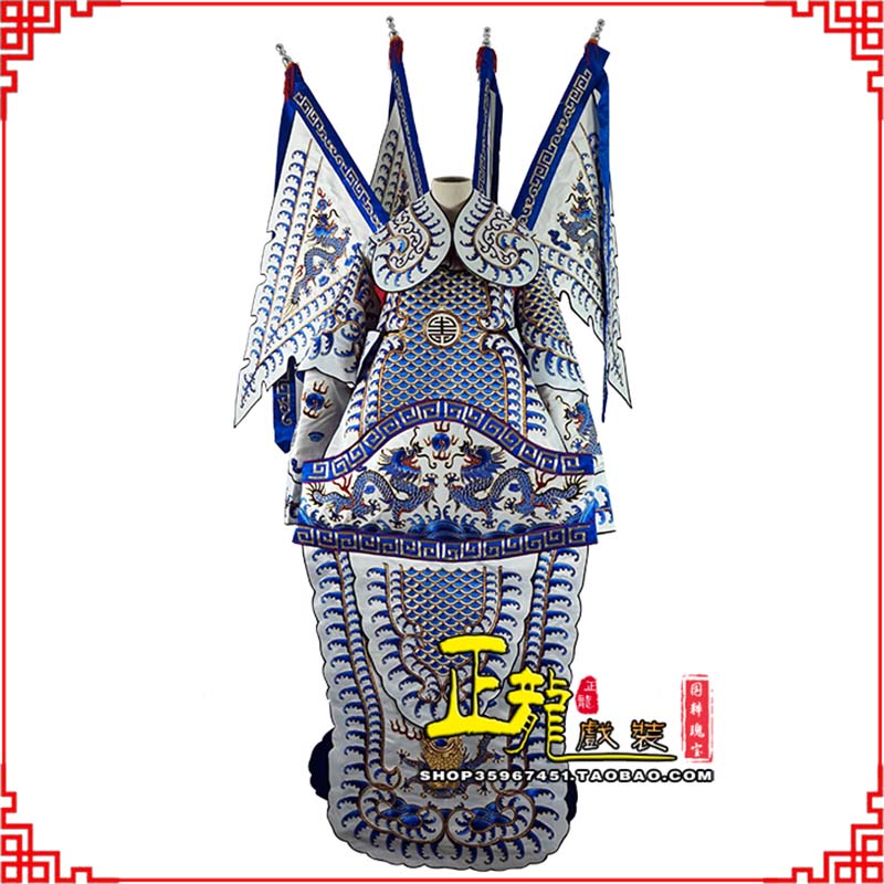 尚义武生武将大靠祥龙勾金